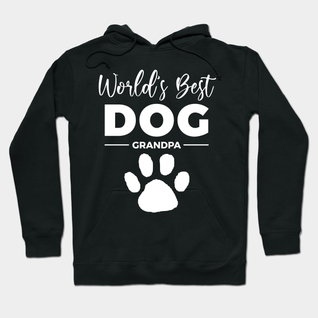 World's Best Dog Grandpa Hoodie by paveldmit